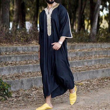 Caftan Noir Homme